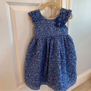 Laura Ashley Kids Sleeveless Floral Toddler Dress - EUC